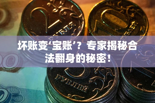 济南坏账变‘宝账’？专家揭秘合法翻身的秘密！