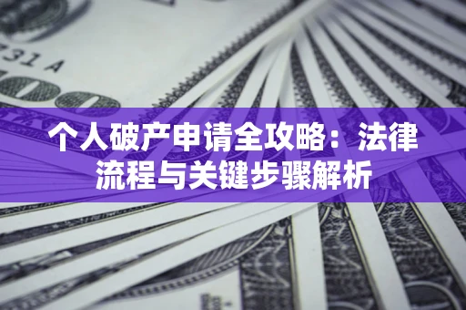 济南个人破产申请全攻略：法律流程与关键步骤解析